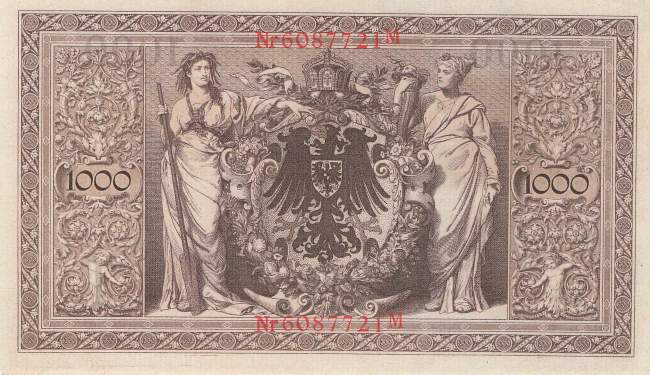 1000 Mark 1910 Ro.45c T/M